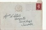 King George VI Stamp Used on Cover 1939 Woolwich (67811)