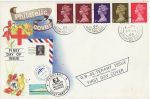 1969-08-27 Coil Definitive Stamps Portslade cds FDC (67833)