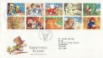 1994-02-01 Greetings Stamps Bureau FDC (67925)