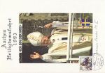 1993-06-16 Germany Pope Card with 1984 Stamp (68157)
