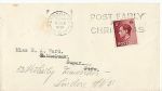 King Edward VIII Stamp Backstamped 10th Dec 36 (68170)