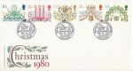 1980-11-19 Christmas Stamps London WC FDC (68354)
