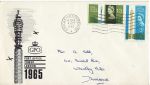 1965-10-08 Post Office Tower Stamps Doncaster FDC (68442)