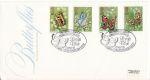 1981-05-13 Butterflies Stamps Quorn FDC (68466)