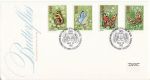 1981-05-13 Butterflies Stamps Woodwalton FDC (68472)
