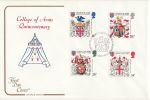 1984-01-17 Heraldry Stamps Bureau FDC (68477)