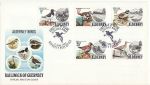 1984-06-12 Alderney Birds Stamps FDC (68602)