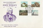 1977-10-19 IOM John Wesley Stamps FDC (68607)