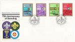 1982-07-13 Guernsey Scouting Stamps FDC (68627)
