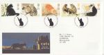 1995-01-17 Cats Stamps Bureau FDC (68716)