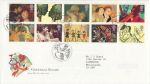 1995-03-21 Greetings Stamps Bureau FDC (68741)