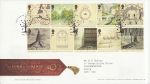 2004-02-26 Lord of The Rings Stamps Oxford FDC (68866)
