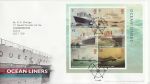 2004-04-13 Ocean Liners Stamps M/S Southampton FDC (68876)
