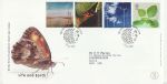 2000-04-04 Life and Earth Stamps Doncaster FDC (68900)