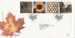 2000-08-01 Tree and Leaf Stamps St Austell FDC (68905)