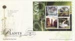 2009-05-19 Endangered Plants Stamps M/S Kew FDC (68950)