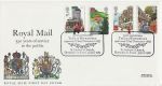 1985-07-30 Post Office 350th Stamps Hornchurch FDC (68990)