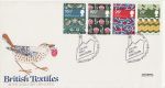 1982-07-23 Textiles Stamps Leek Staffs FDC (69033)