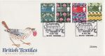 1982-07-23 Textiles Stamps Cromford Mills Matlock FDC (69067)
