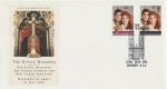 1986-07-22 Royal Wedding Stamps London EC4 FDC (69076)