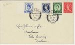 1953-11-02 Wilding Definitive Stamps Esh Winning cds FDC (69197)