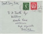 1952-12-05 Wilding Definitive Stamps London Slogan FDC (69207)