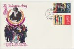 1965-08-09 Salvation Army Stamps Fareham cds FDC (69239)