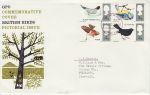 1966-08-08 British Birds Stamps Bureau EC1 FDC (69258)