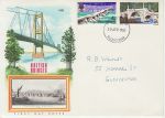 1968-04-29 Bridges Stamps Part Set Gloucester FDC (69394)