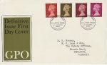 1968-02-05 Definitive Stamps Bureau FDC (69431)