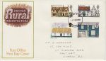 1970-02-11 Rural Architecture Stamps London FDC (69476)