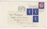 1958-10-24 Wilding Definitive Stamps Used on Cover (69517)