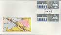 1984-05-15 Europa 25th Anniv of CEPT Gutter Stamps FDC (6954)