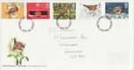 1995-10-30 Christmas Robins Stamps Gloucestershire (69562)