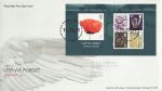 2008-11-06 Lest We Forget Stamps M/S T/House FDC (69739)
