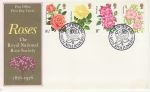 1976-06-30 Roses Stamps Bath FDC (69784)