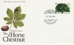 1974-02-27 British Trees Stamp Stampex London FDC (69785)