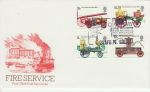 1974-04-24 Fire Service Stamps Bristol FDC (69796)
