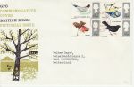 1966-08-08 British Birds Stamps Phos Bureau EC1 FDC (69867)