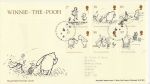 2010-10-12 Winnie the Pooh Stamps T/House FDC (69937)