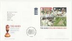 2005-10-06 Cricket The Ashes M/S T/House FDC (69995)