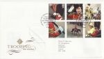 2005-06-07 Trooping the Colour Stamps T/House FDC (70157)