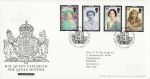2002-04-25 Queen Mother Stamps London SW1 FDC (70196)