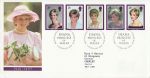 1998-02-03 Princess Diana Stamps Bureau FDC (70229)