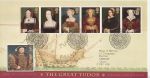 1997-01-21 The Great Tudor Henry VIII Bureau FDC (70239)