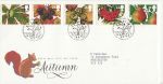 1993-09-14 Autumn Stamps Bureau FDC (70273)