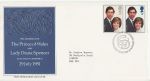 1981-07-22 Royal Wedding Stamps Bureau FDC (70321)