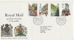 1985-07-30 Royal Mail Stamps Bureau FDC (70352)