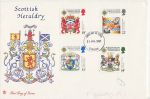 1987-07-21 Scottish Heraldry Stamps Chester FDC (70370)