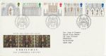 1989-11-14 Christmas Ely Cathedral Stamps Bethlehem FDC (70383)